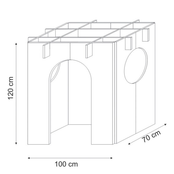 סוכה מקרטון
